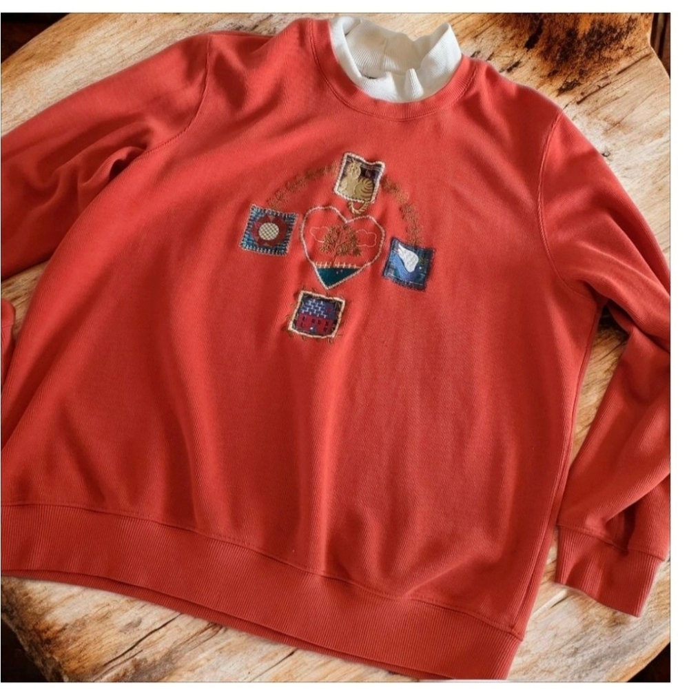 ALFRED DUNNER Pullover Sweatshirt